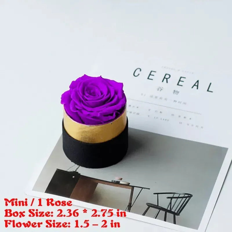 Bouquet de Roses Eternelles ( Choix de style ) - Rose Eternelle La Boutique