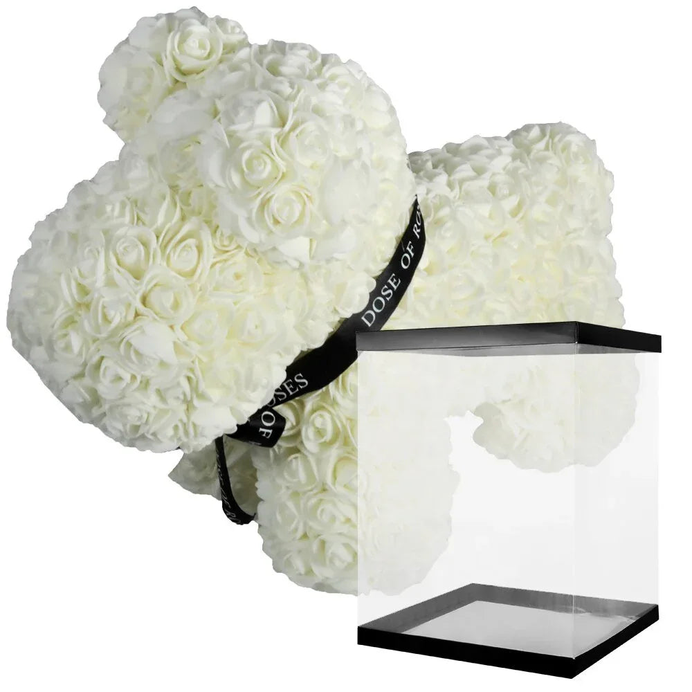 Chien en Rose Eternelle ( Choix de Couleur ) - Rose Eternelle La Boutique