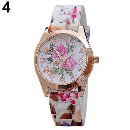 Montre a Quartz & Strass . Edition spéciale : Rose éternelle - Rose Eternelle La Boutique