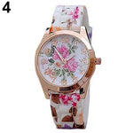 Montre a Quartz & Strass . Edition spéciale : Rose éternelle