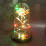 Rose Eternelle LED avec Figurine ( choix )