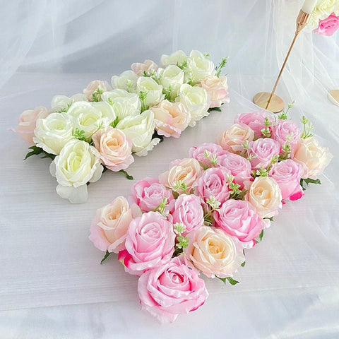 Décoration de Mariage - Panneau de Rose Eternelle Artificielles
