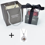 Rose Eternelle Coffret (Choix collier)