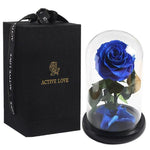 Prestigieuse Rose Bleu avec Boite
