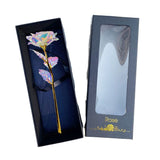 Coffret Rose Éternelle Or 24K – Cadeau de Luxe Inoubliable