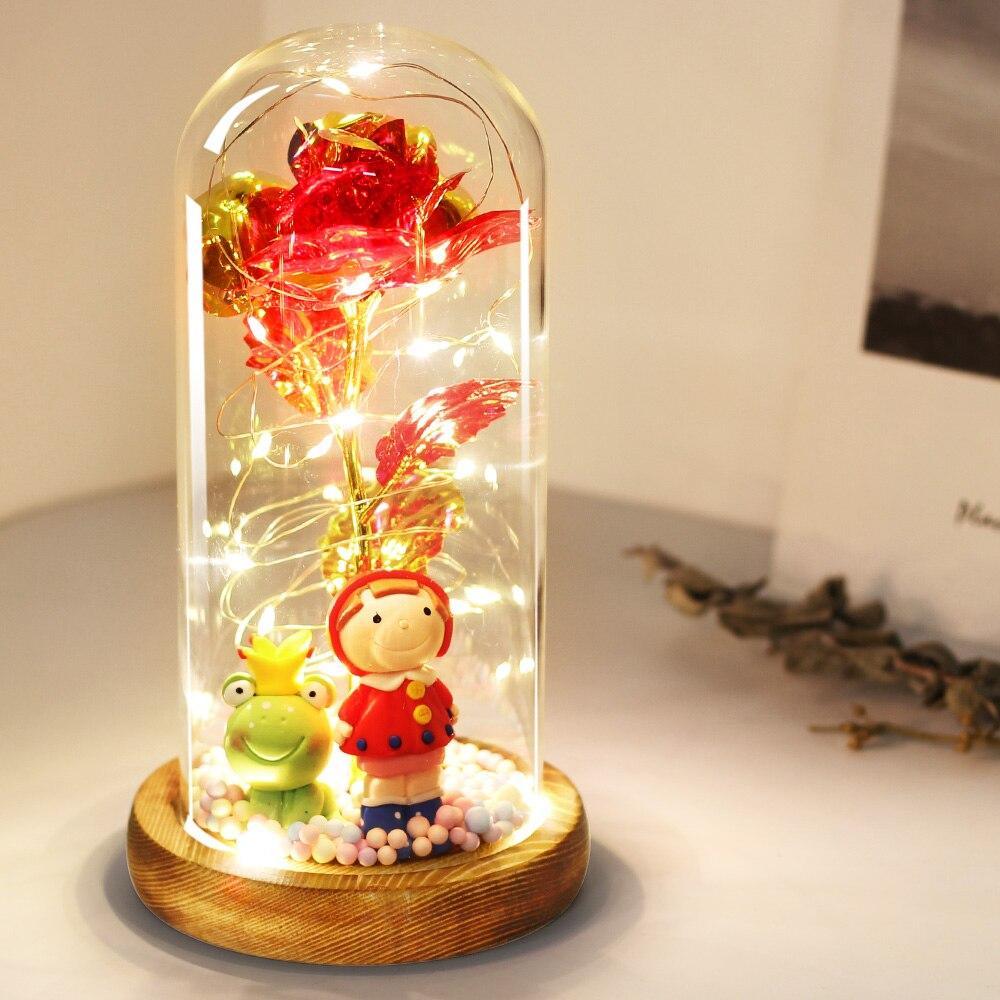 Rose Eternelle Roi Grenouille (Choix de Couleurs) - Rose Eternelle La Boutique