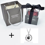 Rose Eternelle Coffret (Choix collier)