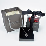 Rose Eternelle Coffret (Choix collier)
