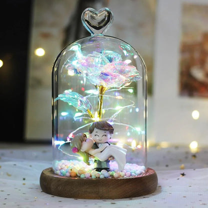 Rose Eternelle Mariage Or 24K ( Choix de Couleurs ) - Rose Eternelle La Boutique