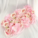 Décoration de Mariage - Panneau de Rose Eternelle Artificielles