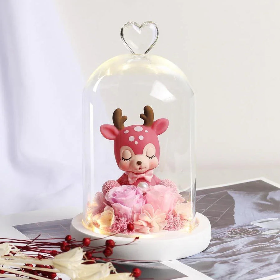 Ewige Rose Rehkitz