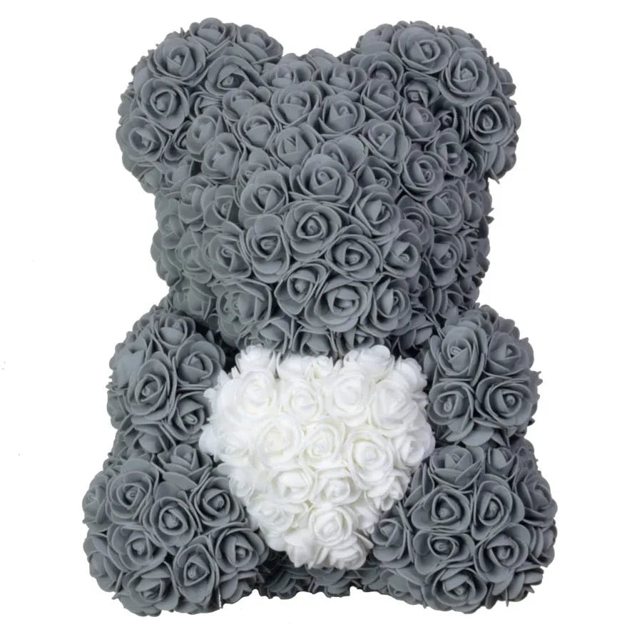 Ours en Rose Eternelle (choix de couleur) - Rose Eternelle La Boutique