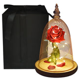 Rose Eternelle Suprême avec Cloche design ( Choix de couleur )