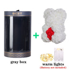 Ours Blanc <br> Boite arrondis