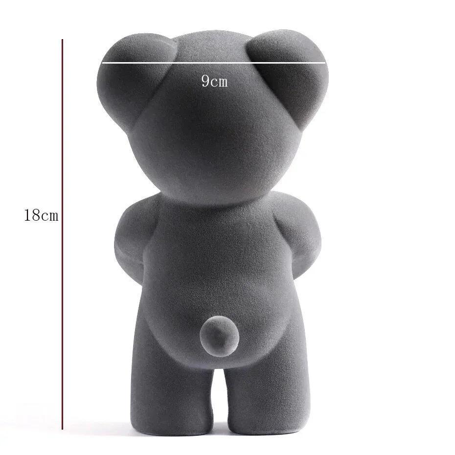 Rose Eternelle Ours Bleu - Rose Eternelle La Boutique