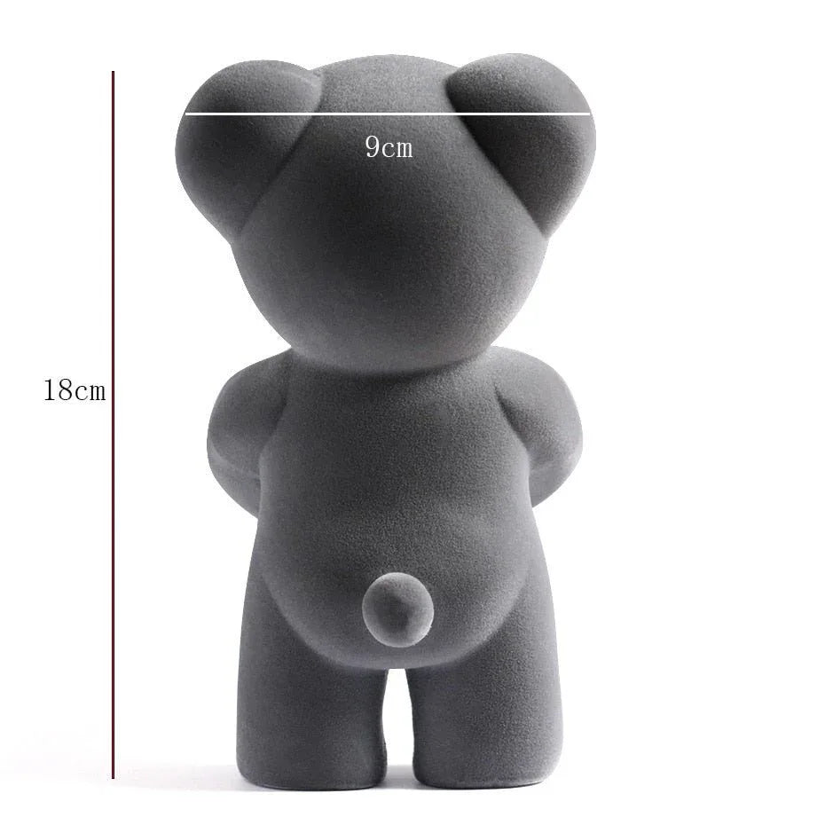 Rose Eternelle Ours Rose - Rose Eternelle La Boutique