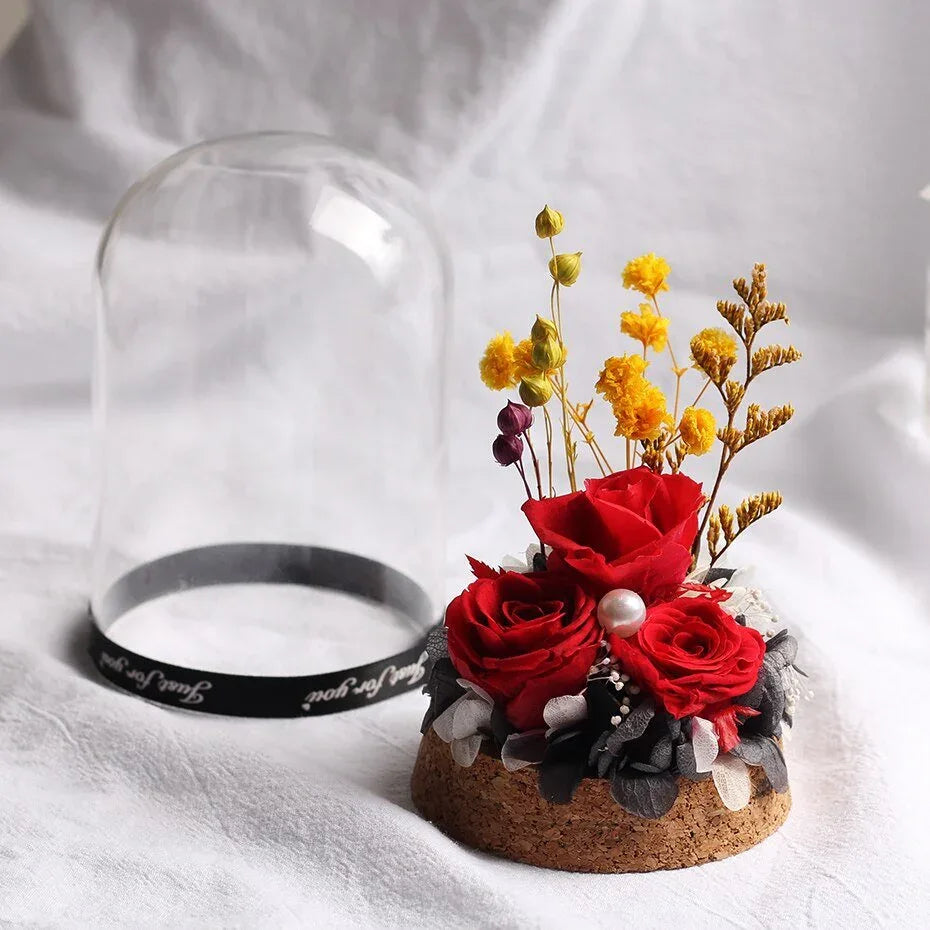 Rose Eternelle Bouquet Rouge - Rose Eternelle La Boutique