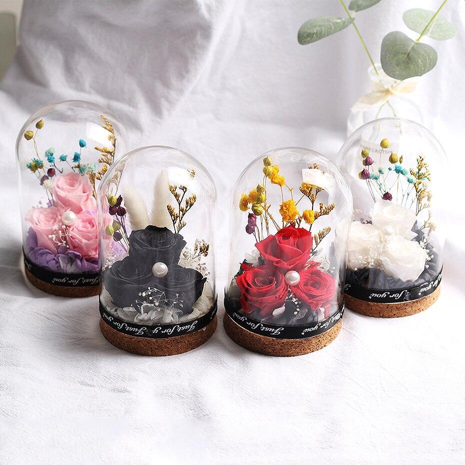 Rose Eternelle Bouquet (Choix de Couleurs) - Rose Eternelle La Boutique