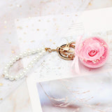 Porte Clef Rose éternelle<br>Rose - Rose Eternelle La boutique