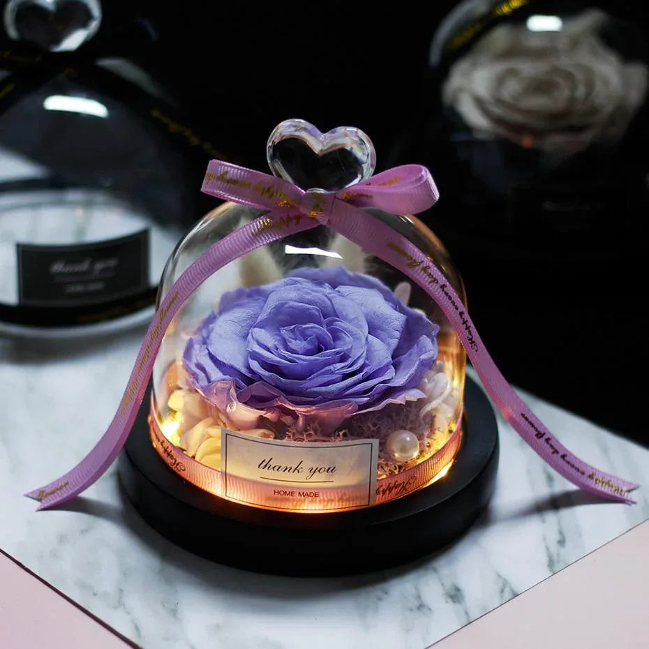 Rose Eternelle Sechée & Fait Main (Choix de Couleurs) - Rose Eternelle La Boutique