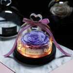 Rose Eternelle Sechée & Fait Main (Choix de Couleurs)