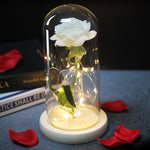 Rose Eternelle Blanche <br> (Artificielle) - Rose Eternelle La boutique
