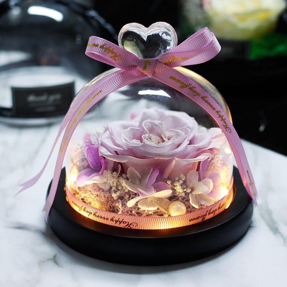 Rose Eternelle Sechée & Fait Main (Choix de Couleurs) - Rose Eternelle La Boutique