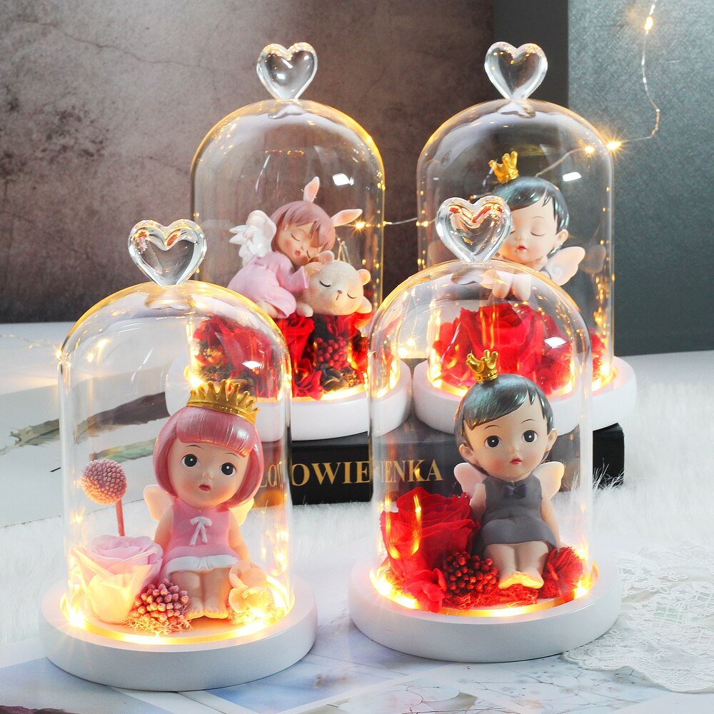 Rose Eternelle Prince/Princesse (Style au Choix)