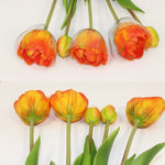 Plante Artificielle - Tulipes en Silicone pour Décoration