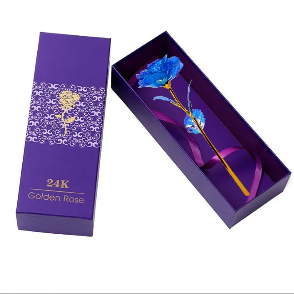 Coffret Rose Éternelle Or 24K – Cadeau de Luxe Inoubliable - Rose Eternelle La Boutique