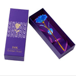Coffret Rose Éternelle Or 24K – Cadeau de Luxe Inoubliable