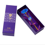 Coffret Rose Éternelle Or 24K – Cadeau de Luxe Inoubliable
