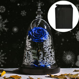 Rose Eternelle Suprême avec Cloche design ( Choix de couleur )
