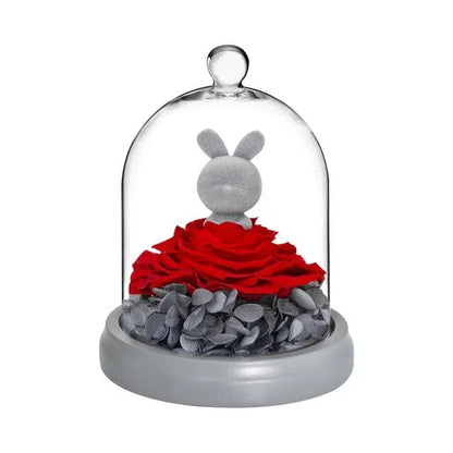 Rose Eternelle Ourson ( Choix de style ) - Rose Eternelle La Boutique