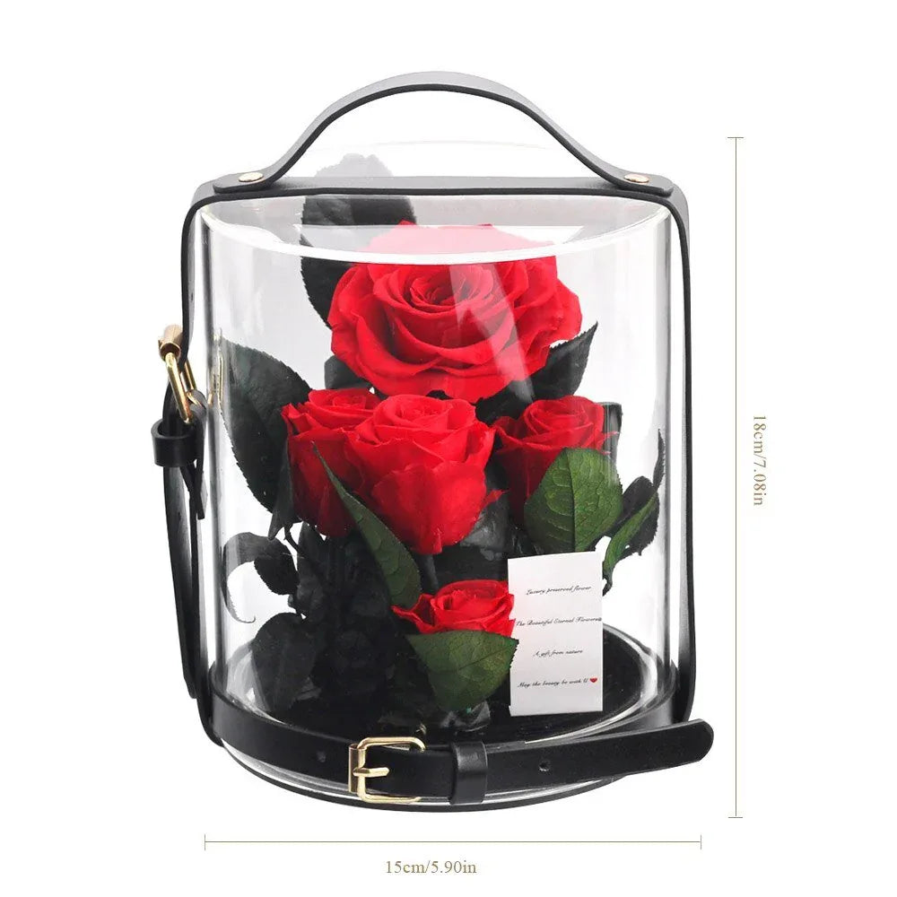 Coffret Edition Limité Rose Eternelle Rouge - Rose Eternelle La Boutique