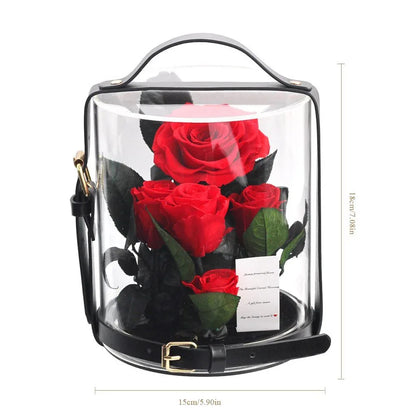 Coffret Edition Limité Rose Eternelle Rouge - Rose Eternelle La Boutique