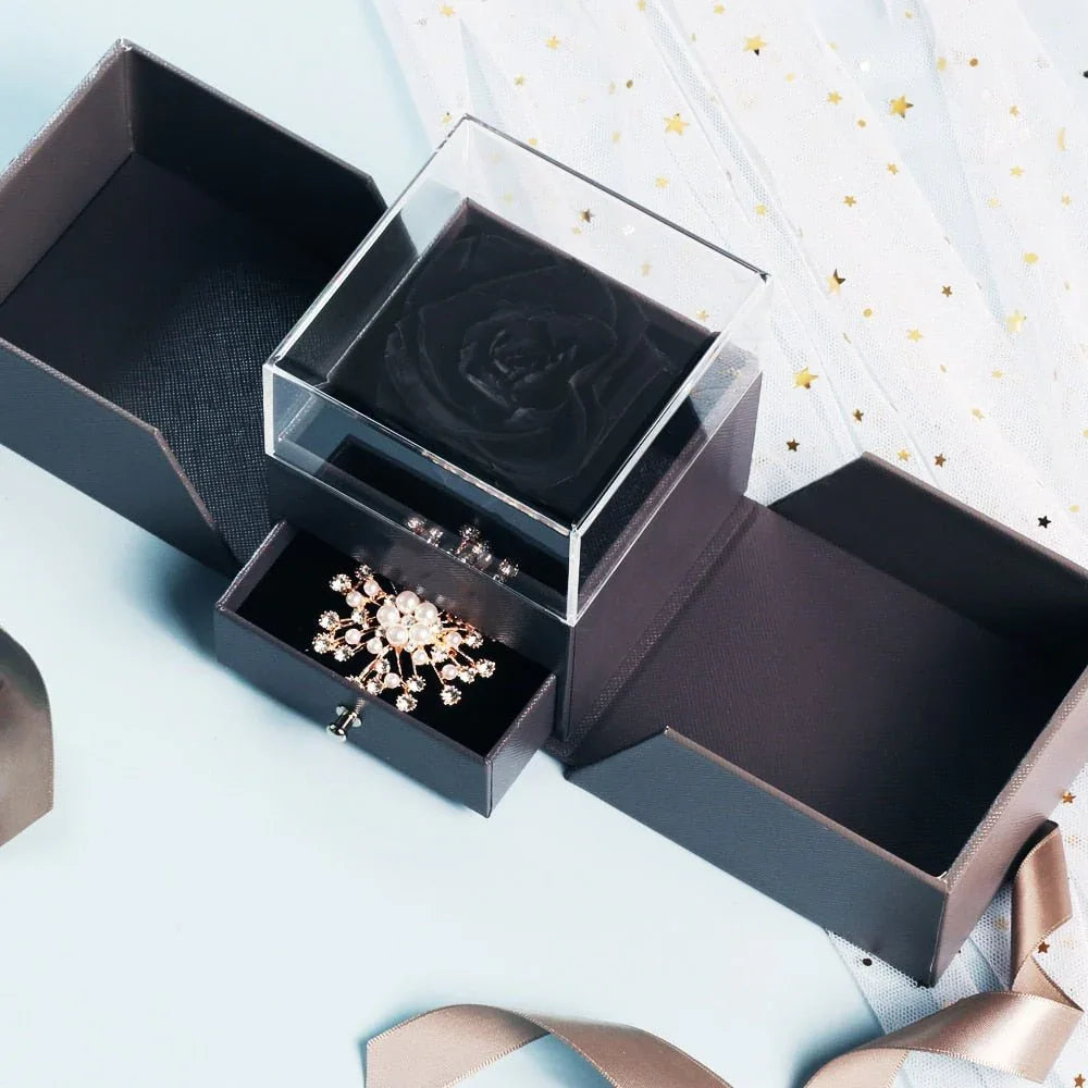 Rose Eternelle Boite Edition : Bleu - Rose Eternelle La Boutique