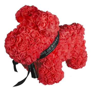 Chien en Rose Eternelle ( Choix de Couleur ) - Rose Eternelle La Boutique