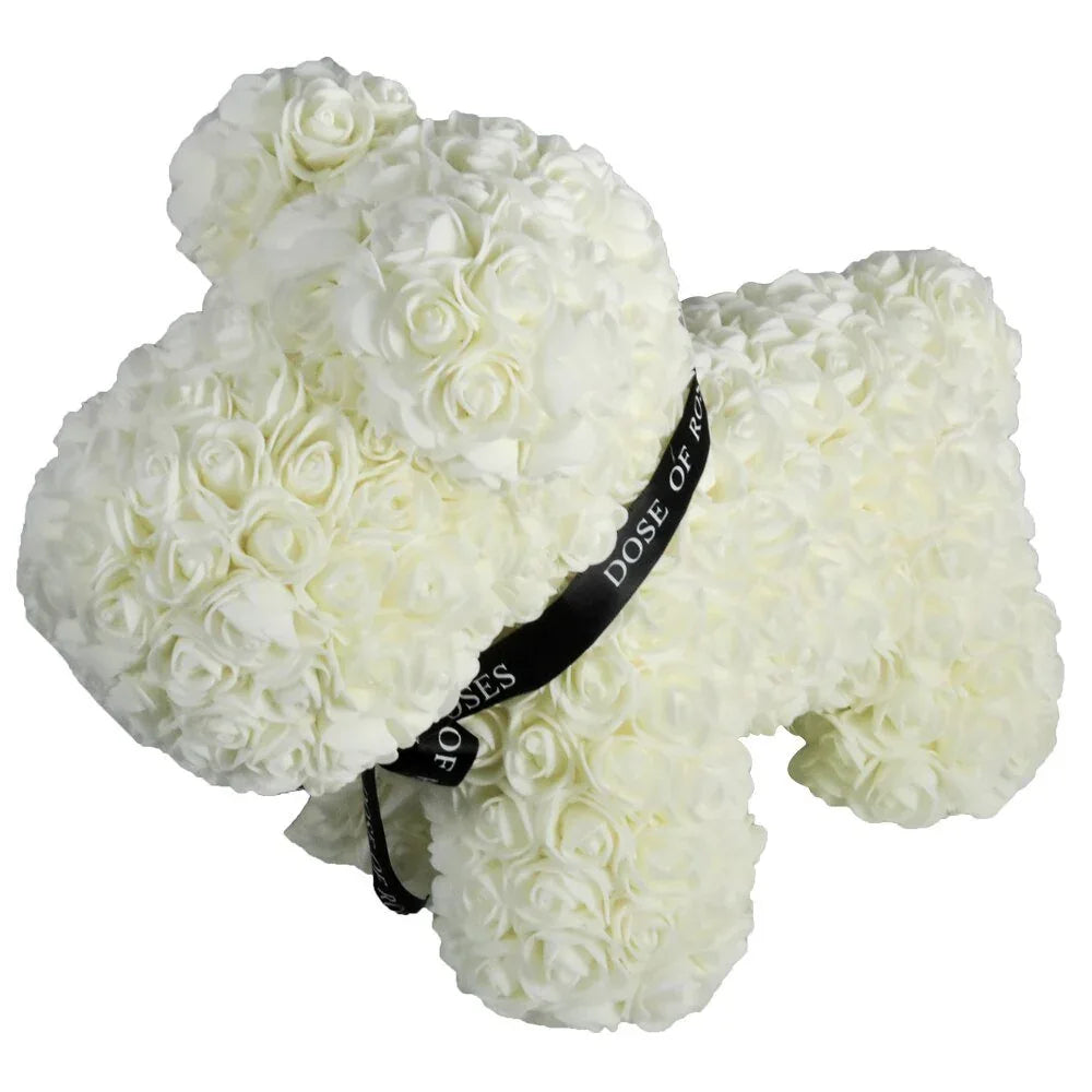 Chien en Rose Eternelle ( Choix de Couleur ) - Rose Eternelle La Boutique