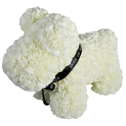 Chien en Rose Eternelle ( Choix de Couleur ) - Rose Eternelle La Boutique