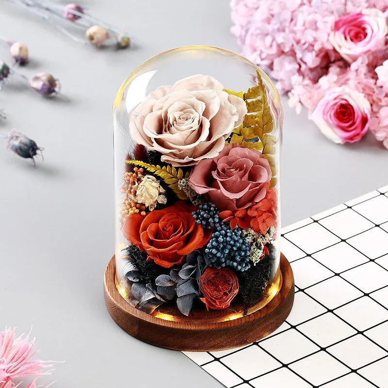 Rose Eternelle & Composition Florale ( Choix ) - Rose Eternelle La Boutique