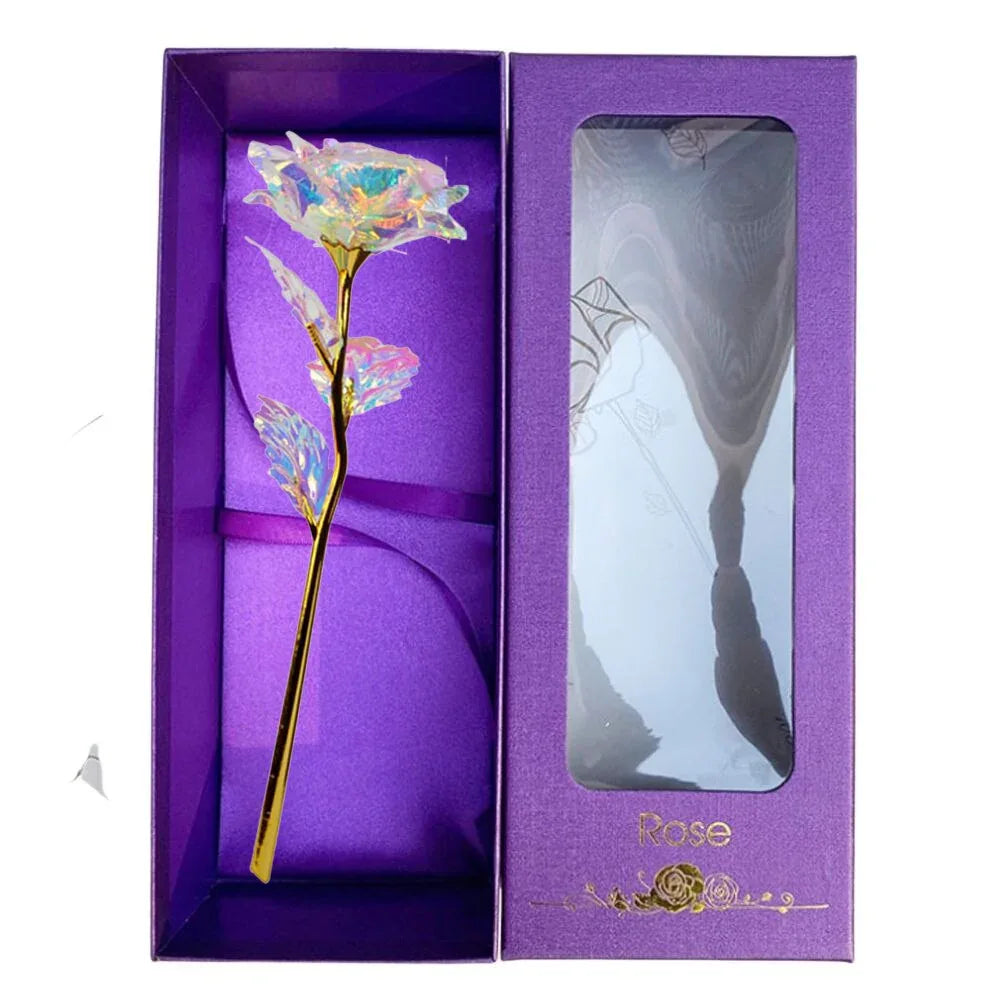 Coffret Rose Éternelle Or 24K – Cadeau de Luxe Inoubliable - Rose Eternelle La Boutique