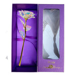 Coffret Rose Éternelle Or 24K – Cadeau de Luxe Inoubliable