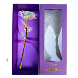 Coffret Rose Éternelle Or 24K – Cadeau de Luxe Inoubliable