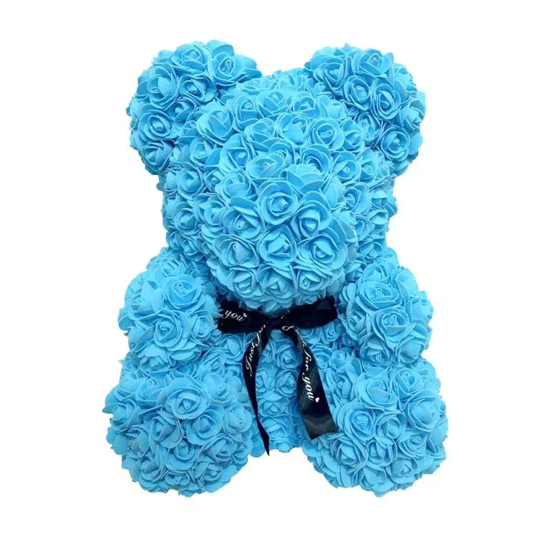 Ours en Rose Eternelle (choix de couleur) - Rose Eternelle La Boutique