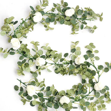 Rose Eternelle Blanche Vignes Suspendues - Rose Eternelle La Boutique