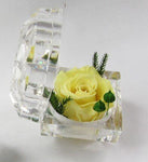 Rose Eternelle petite Boite en Verre ( choix couleur )