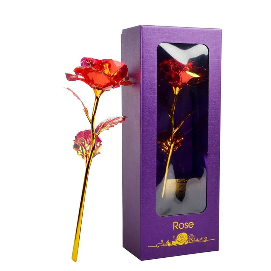 Coffret Rose Éternelle Or 24K – Cadeau de Luxe Inoubliable - Rose Eternelle La Boutique