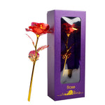 Coffret Rose Éternelle Or 24K – Cadeau de Luxe Inoubliable