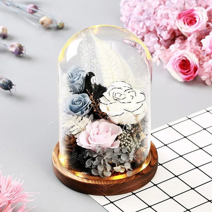 Rose Eternelle & Composition Florale ( Choix ) - Rose Eternelle La Boutique